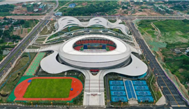 省運會今日在樂開幕，這項精品工程，德勝助建！