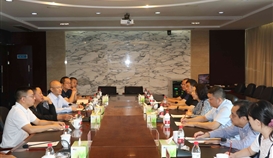 樂山市委常委、統(tǒng)戰(zhàn)部部長郭捷一行到德勝釩鈦調(diào)研